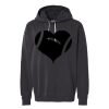 Unisex Garment-Dyed Lightweight Fleece Hooded Sweatshirt Thumbnail
