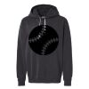 Unisex Garment-Dyed Lightweight Fleece Hooded Sweatshirt Thumbnail