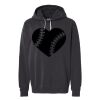 Unisex Garment-Dyed Lightweight Fleece Hooded Sweatshirt Thumbnail