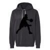 Unisex Garment-Dyed Lightweight Fleece Hooded Sweatshirt Thumbnail