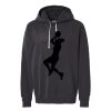Unisex Garment-Dyed Lightweight Fleece Hooded Sweatshirt Thumbnail