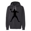Unisex Garment-Dyed Lightweight Fleece Hooded Sweatshirt Thumbnail