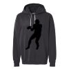 Unisex Garment-Dyed Lightweight Fleece Hooded Sweatshirt Thumbnail