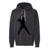 Unisex Garment-Dyed Lightweight Fleece Hooded Sweatshirt Thumbnail