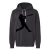 Unisex Garment-Dyed Lightweight Fleece Hooded Sweatshirt Thumbnail
