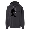 Unisex Garment-Dyed Lightweight Fleece Hooded Sweatshirt Thumbnail