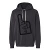 Unisex Garment-Dyed Lightweight Fleece Hooded Sweatshirt Thumbnail