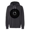 Unisex Garment-Dyed Lightweight Fleece Hooded Sweatshirt Thumbnail