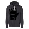 Unisex Garment-Dyed Lightweight Fleece Hooded Sweatshirt Thumbnail