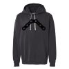 Unisex Garment-Dyed Lightweight Fleece Hooded Sweatshirt Thumbnail