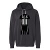Unisex Garment-Dyed Lightweight Fleece Hooded Sweatshirt Thumbnail