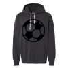 Unisex Garment-Dyed Lightweight Fleece Hooded Sweatshirt Thumbnail