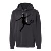 Unisex Garment-Dyed Lightweight Fleece Hooded Sweatshirt Thumbnail
