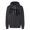 Unisex Garment-Dyed Lightweight Fleece Hooded Sweatshirt Thumbnail