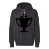 Unisex Garment-Dyed Lightweight Fleece Hooded Sweatshirt Thumbnail