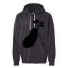 Unisex Garment-Dyed Lightweight Fleece Hooded Sweatshirt Thumbnail