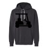 Unisex Garment-Dyed Lightweight Fleece Hooded Sweatshirt Thumbnail