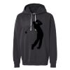 Unisex Garment-Dyed Lightweight Fleece Hooded Sweatshirt Thumbnail