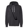 Unisex Garment-Dyed Lightweight Fleece Hooded Sweatshirt Thumbnail