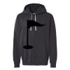 Unisex Garment-Dyed Lightweight Fleece Hooded Sweatshirt Thumbnail