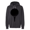 Unisex Garment-Dyed Lightweight Fleece Hooded Sweatshirt Thumbnail