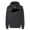 Unisex Garment-Dyed Lightweight Fleece Hooded Sweatshirt Thumbnail