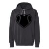Unisex Garment-Dyed Lightweight Fleece Hooded Sweatshirt Thumbnail