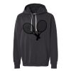 Unisex Garment-Dyed Lightweight Fleece Hooded Sweatshirt Thumbnail