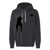 Unisex Garment-Dyed Lightweight Fleece Hooded Sweatshirt Thumbnail