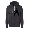 Unisex Garment-Dyed Lightweight Fleece Hooded Sweatshirt Thumbnail