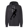 Unisex Garment-Dyed Lightweight Fleece Hooded Sweatshirt Thumbnail
