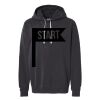 Unisex Garment-Dyed Lightweight Fleece Hooded Sweatshirt Thumbnail