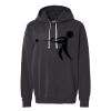 Unisex Garment-Dyed Lightweight Fleece Hooded Sweatshirt Thumbnail