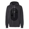 Unisex Garment-Dyed Lightweight Fleece Hooded Sweatshirt Thumbnail
