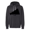Unisex Garment-Dyed Lightweight Fleece Hooded Sweatshirt Thumbnail