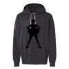 Unisex Garment-Dyed Lightweight Fleece Hooded Sweatshirt Thumbnail