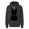 Unisex Garment-Dyed Lightweight Fleece Hooded Sweatshirt Thumbnail