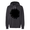 Unisex Garment-Dyed Lightweight Fleece Hooded Sweatshirt Thumbnail