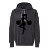 Unisex Garment-Dyed Lightweight Fleece Hooded Sweatshirt Thumbnail