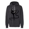 Unisex Garment-Dyed Lightweight Fleece Hooded Sweatshirt Thumbnail