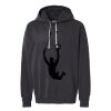 Unisex Garment-Dyed Lightweight Fleece Hooded Sweatshirt Thumbnail