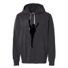 Unisex Garment-Dyed Lightweight Fleece Hooded Sweatshirt Thumbnail