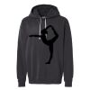 Unisex Garment-Dyed Lightweight Fleece Hooded Sweatshirt Thumbnail