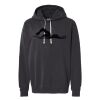 Unisex Garment-Dyed Lightweight Fleece Hooded Sweatshirt Thumbnail
