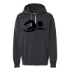 Unisex Garment-Dyed Lightweight Fleece Hooded Sweatshirt Thumbnail