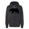 Unisex Garment-Dyed Lightweight Fleece Hooded Sweatshirt Thumbnail