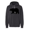 Unisex Garment-Dyed Lightweight Fleece Hooded Sweatshirt Thumbnail