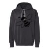 Unisex Garment-Dyed Lightweight Fleece Hooded Sweatshirt Thumbnail