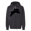 Unisex Garment-Dyed Lightweight Fleece Hooded Sweatshirt Thumbnail
