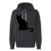 Unisex Garment-Dyed Lightweight Fleece Hooded Sweatshirt Thumbnail
